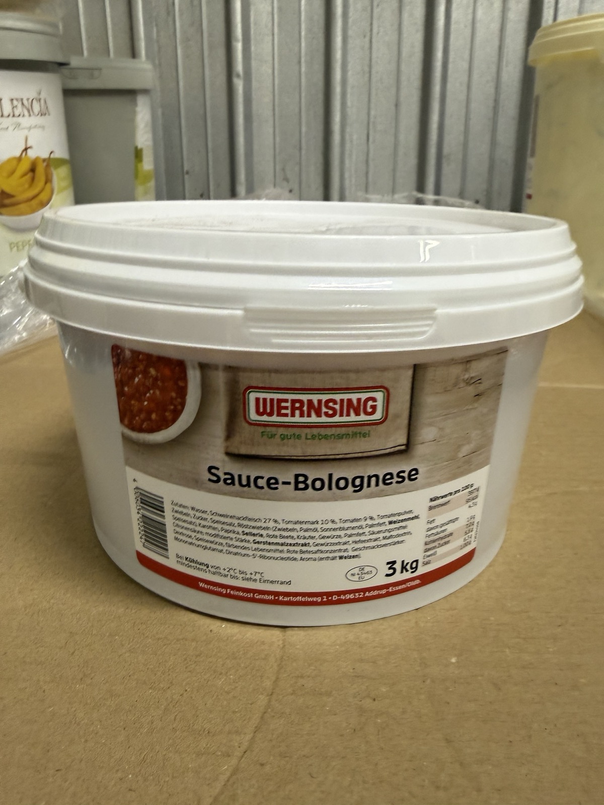 Bolognesesauce 3kg
