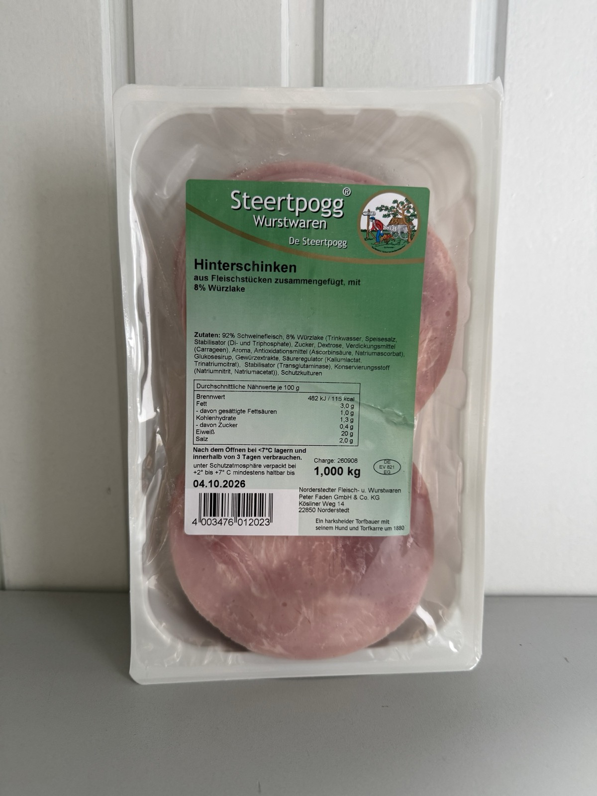 Hinterschinken 1kg