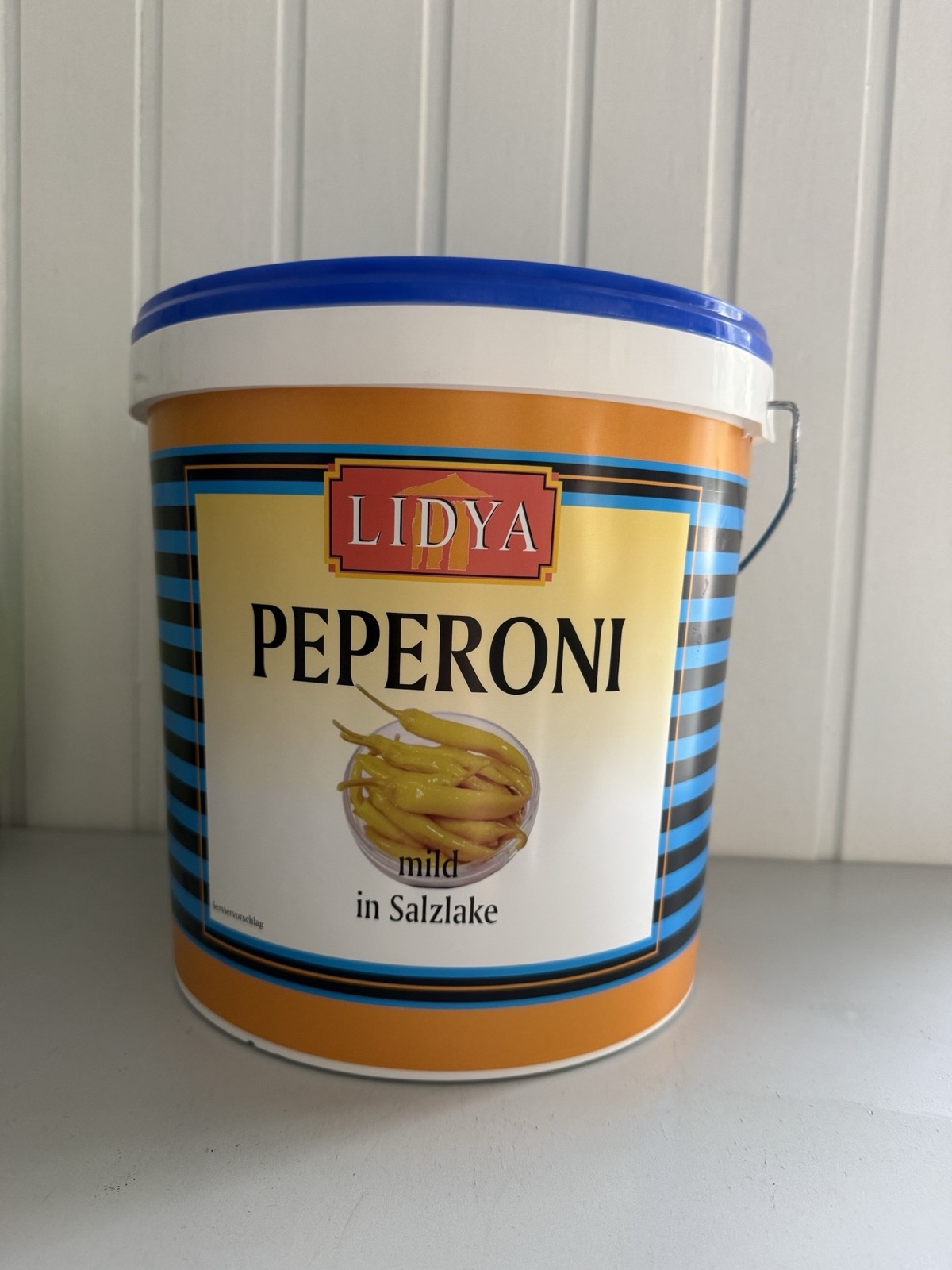 Griechische Peperoni mild Eimer