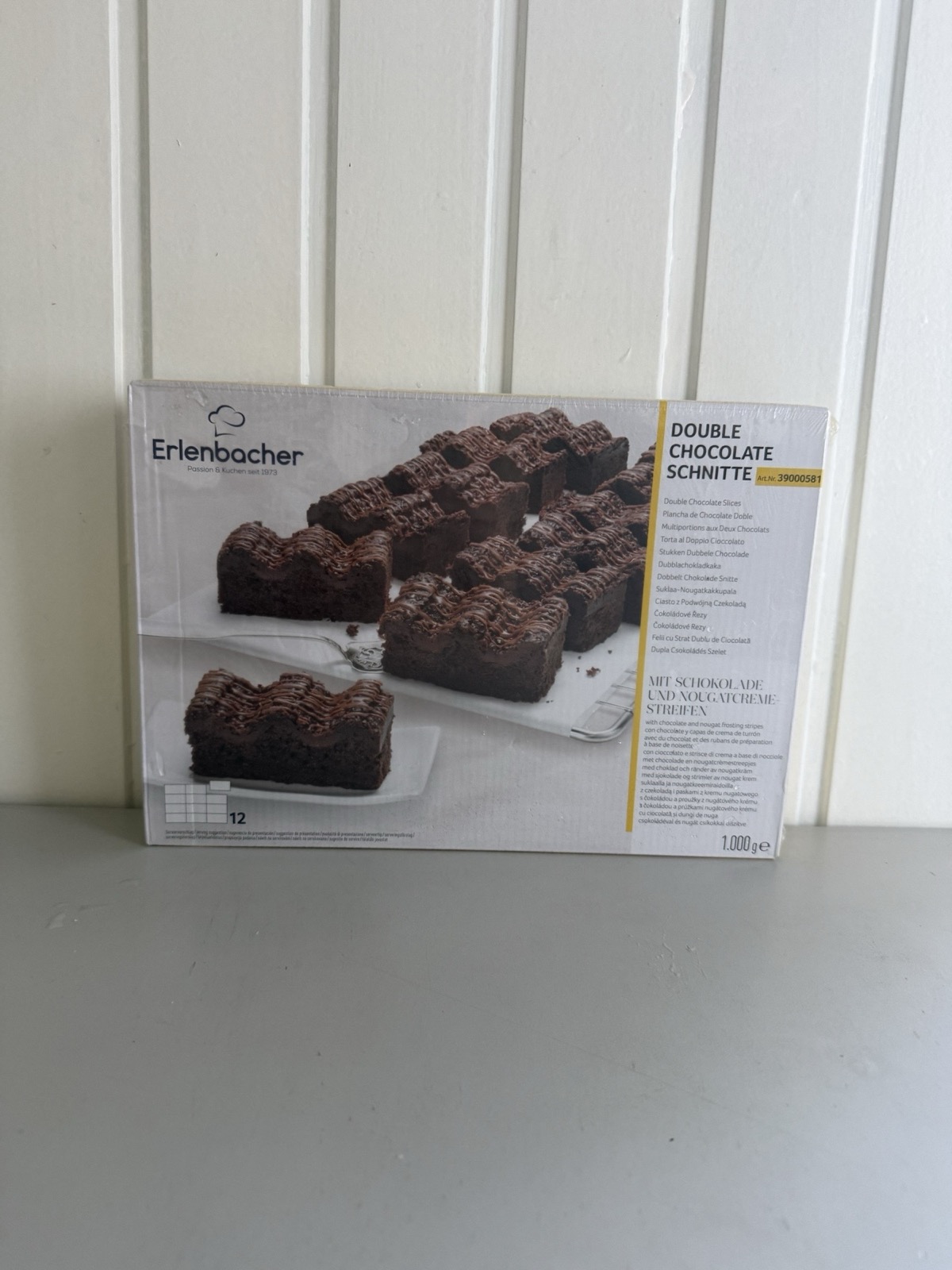 Erlenb.Double Chocolate Schnitte 12st 1kg