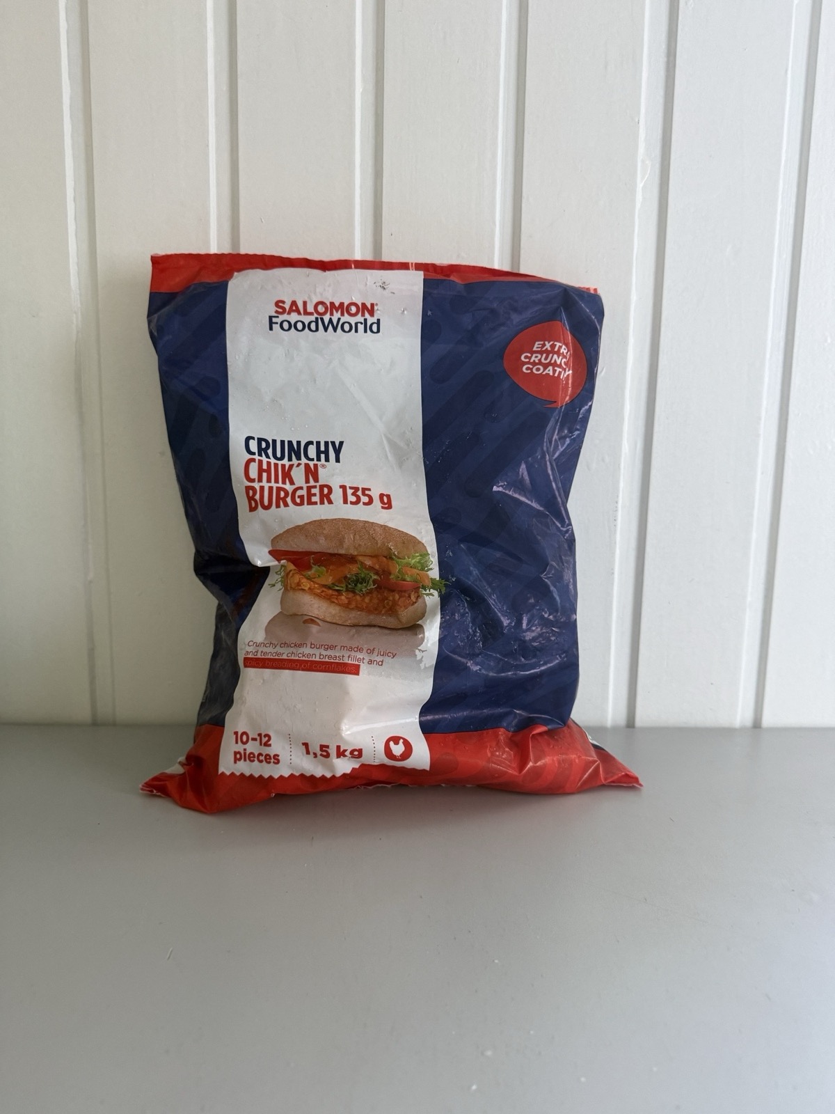 Crunchy Chicken Burger 135g 1,5kg