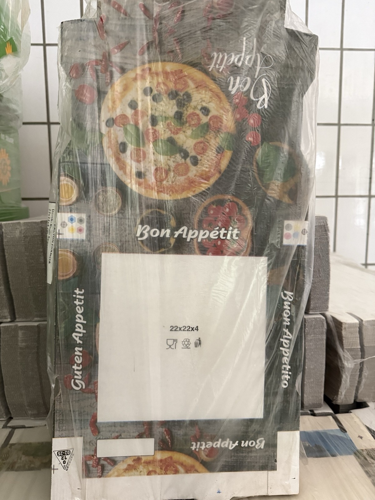 Pizzabox 22x22x4,2 100st